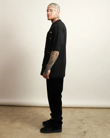 Calça Reta de Vinil Gs Ways