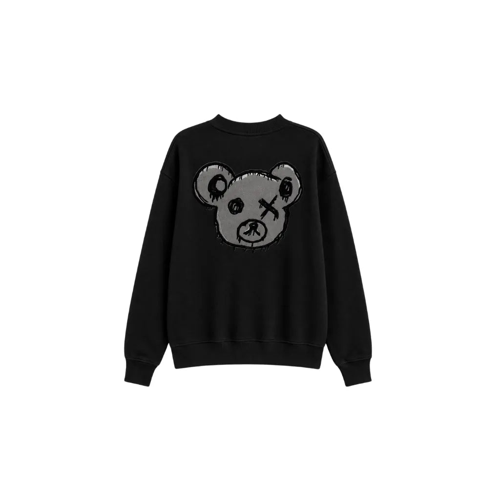 Hoodie Bear Back Slim