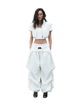 Cropped Label Straps