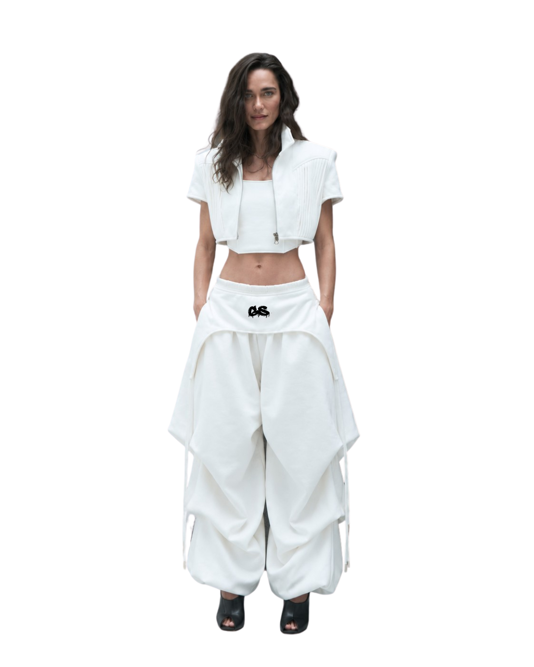 Cropped Label Straps