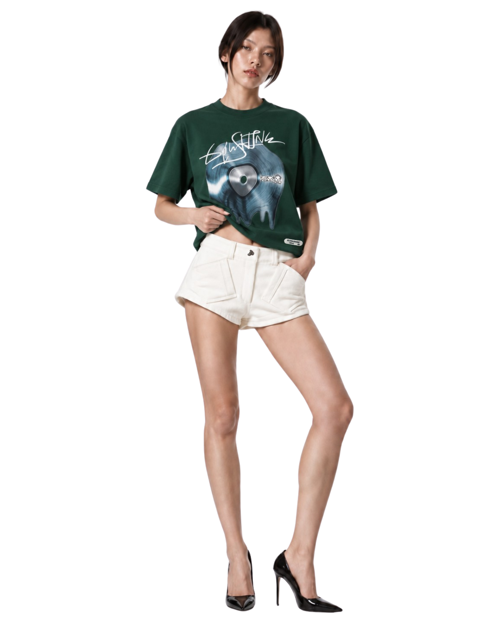 Melted Disc T-Shirt