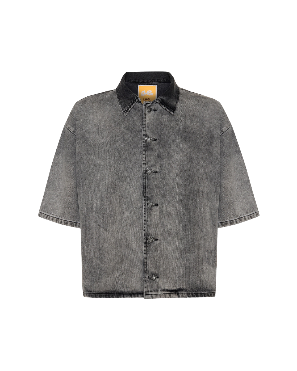Camisa Jeans Black Estonado Label