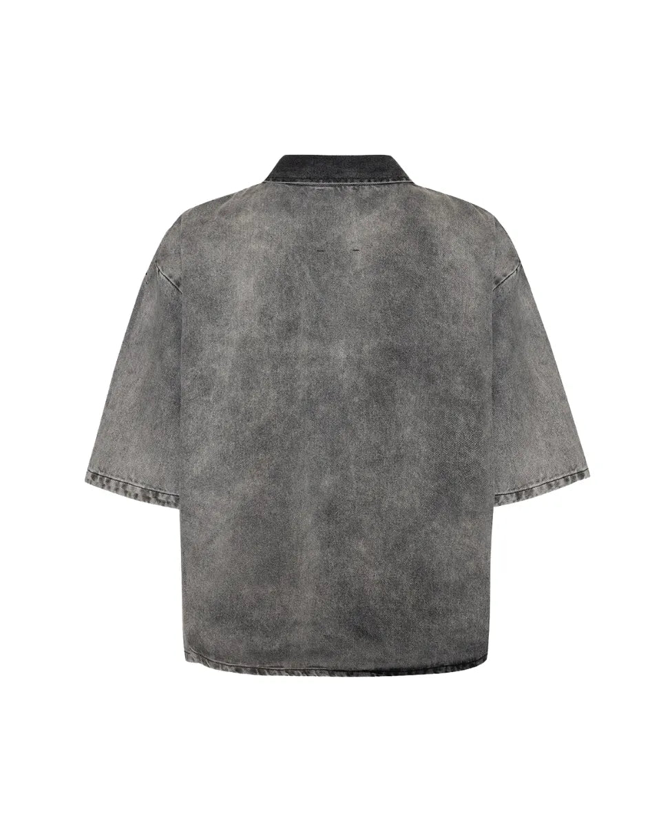 Camisa Jeans Black Estonado Label