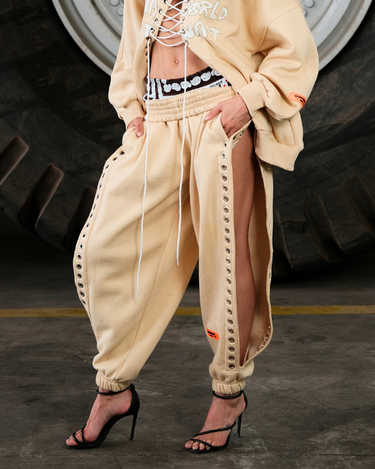 Calça Re-Use Ilhós de Moletom