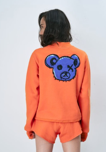 Hoodie Bear Back