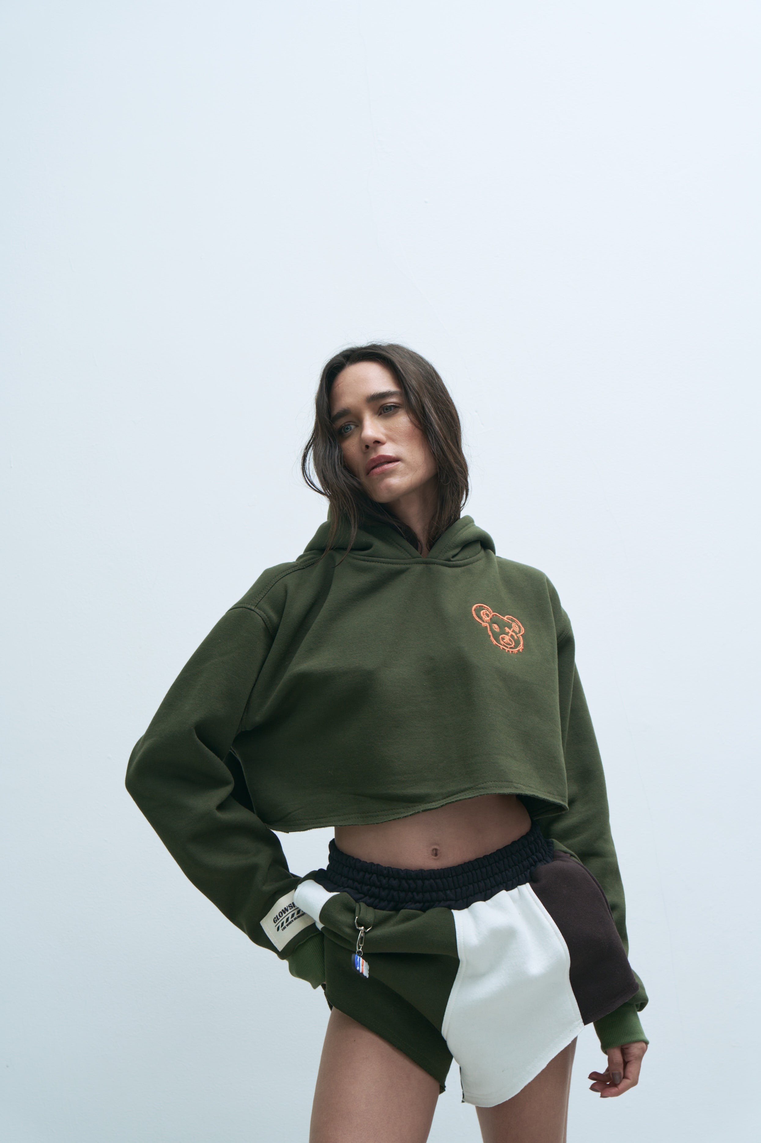 Moletom Cropped Bear Gs
