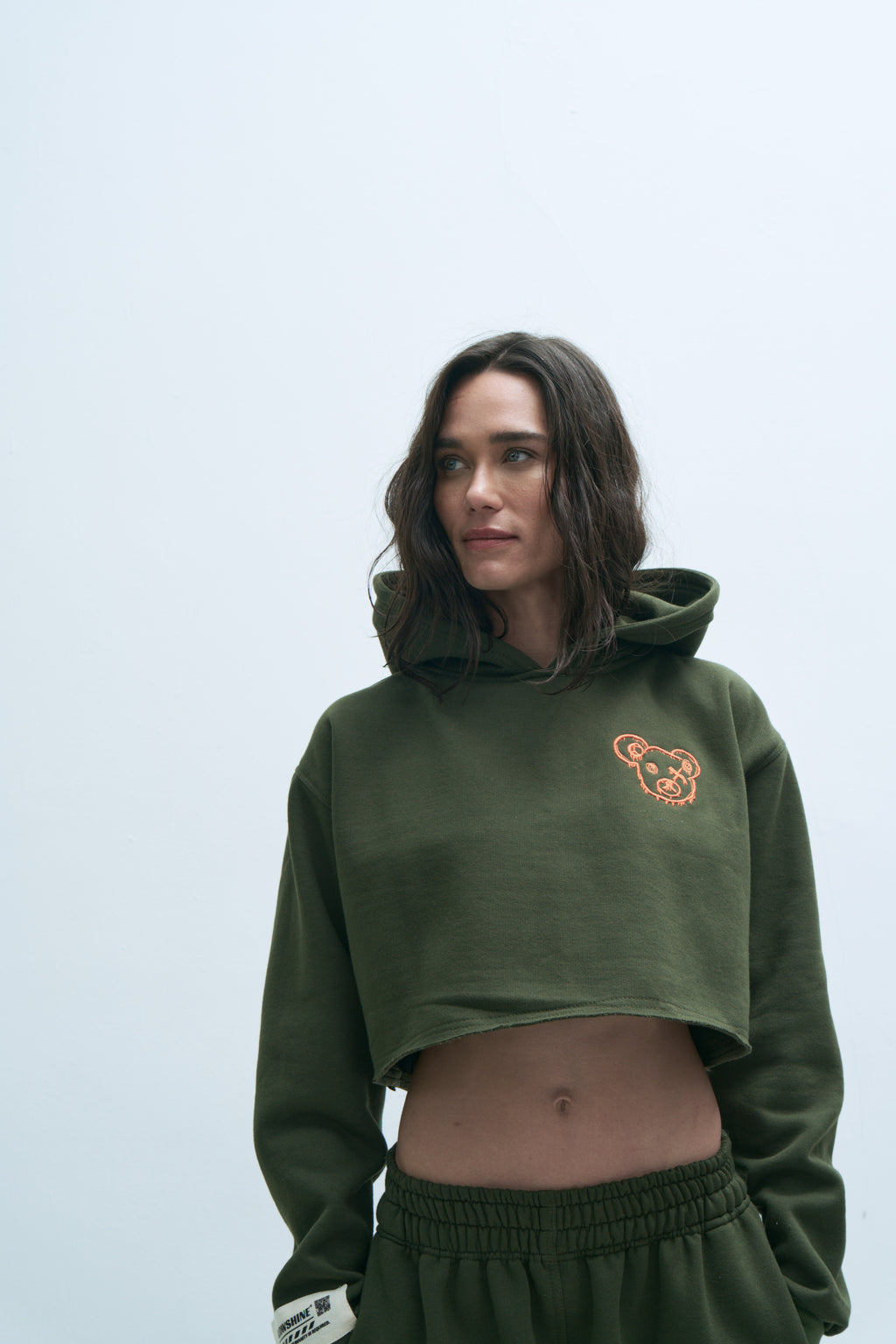 Moletom Cropped Bear Gs