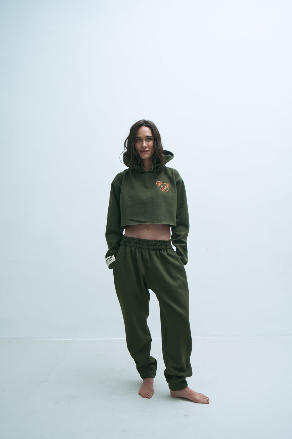 Moletom Cropped Bear Gs