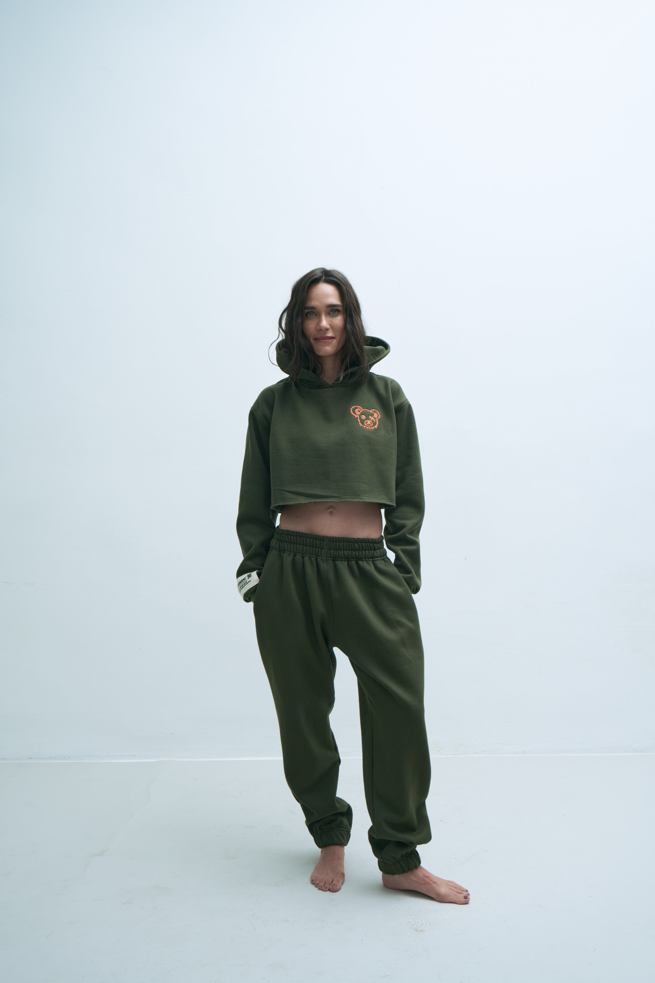 Moletom Cropped Bear Gs