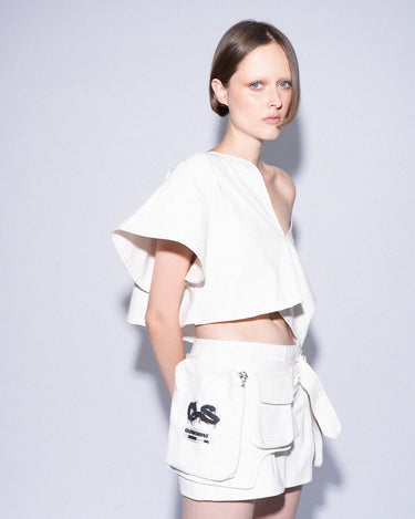 Mini Saia de Sarja Pockets Gs Ways