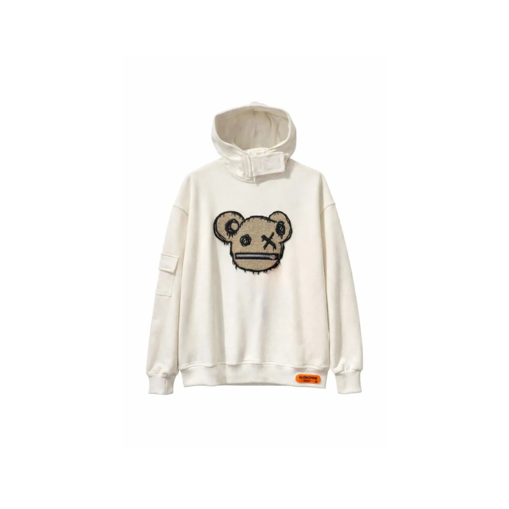 Hoodie Quiet Bear V2