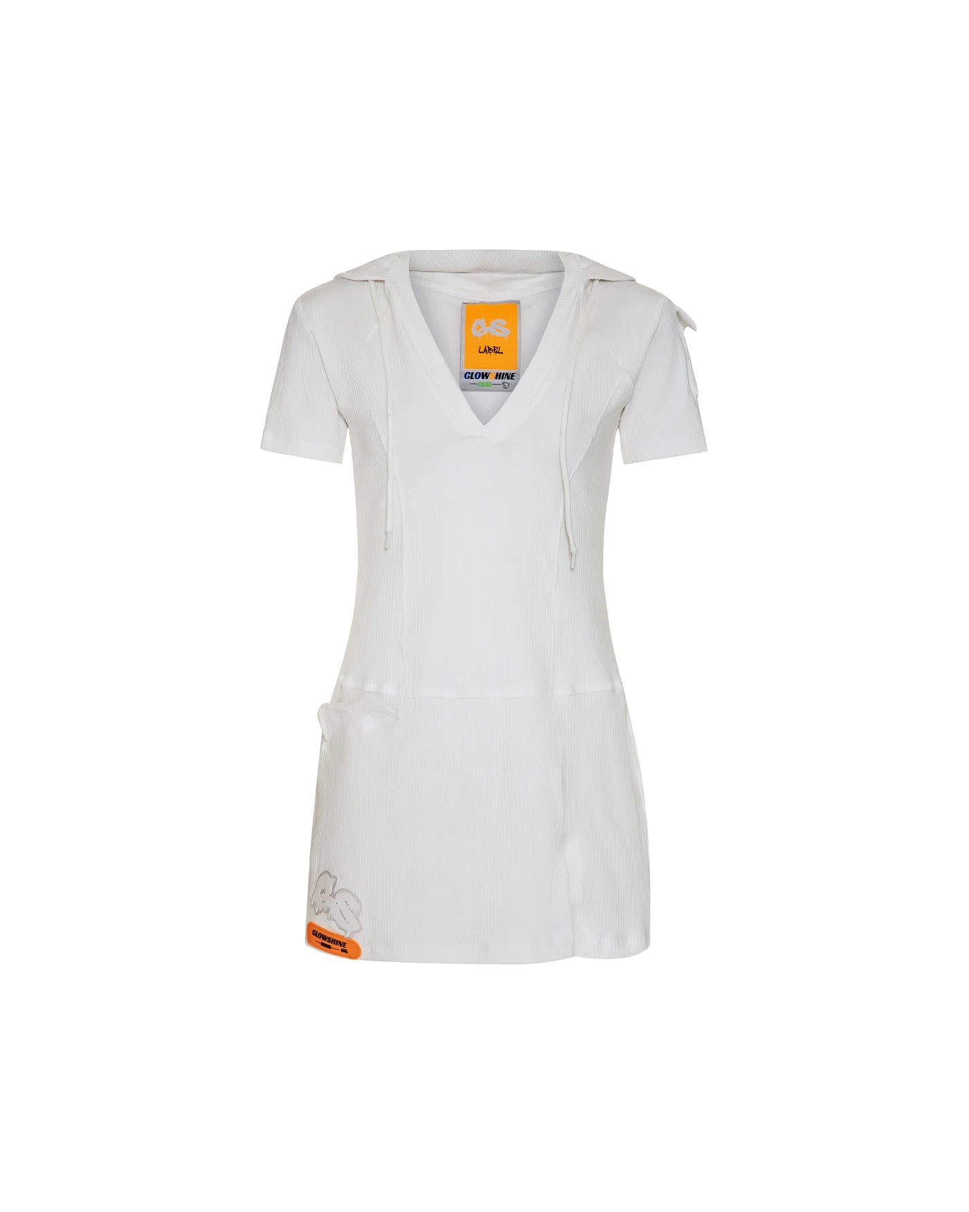 Gs Ways Label Slit Dress
