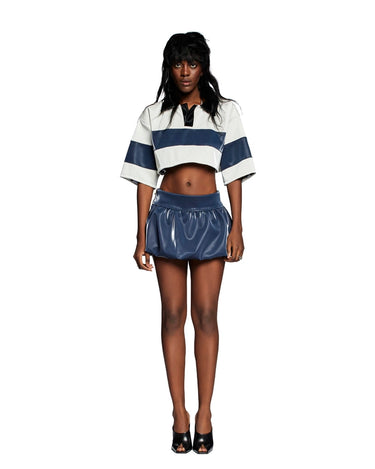 Top Cropped Polo Queen City