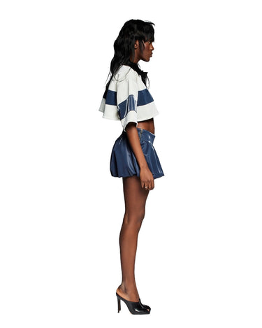 Top Cropped Polo Queen City