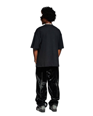 Calça de Vinil Drop Zip