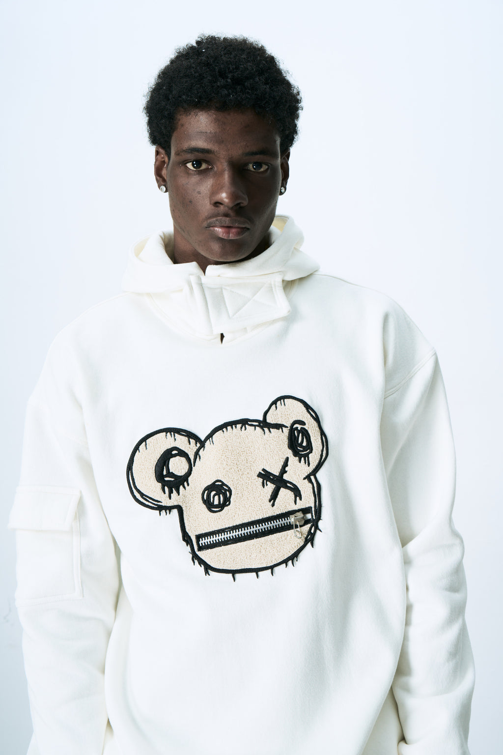 Hoodie Quiet Bear V2