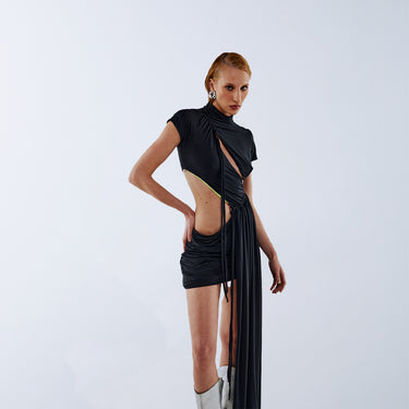 Vestido Curto Contact Jersey