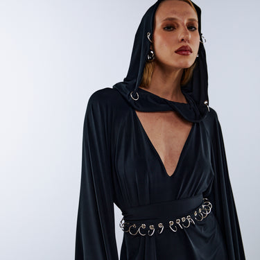 Vestido Manga Longa Contact Jersey